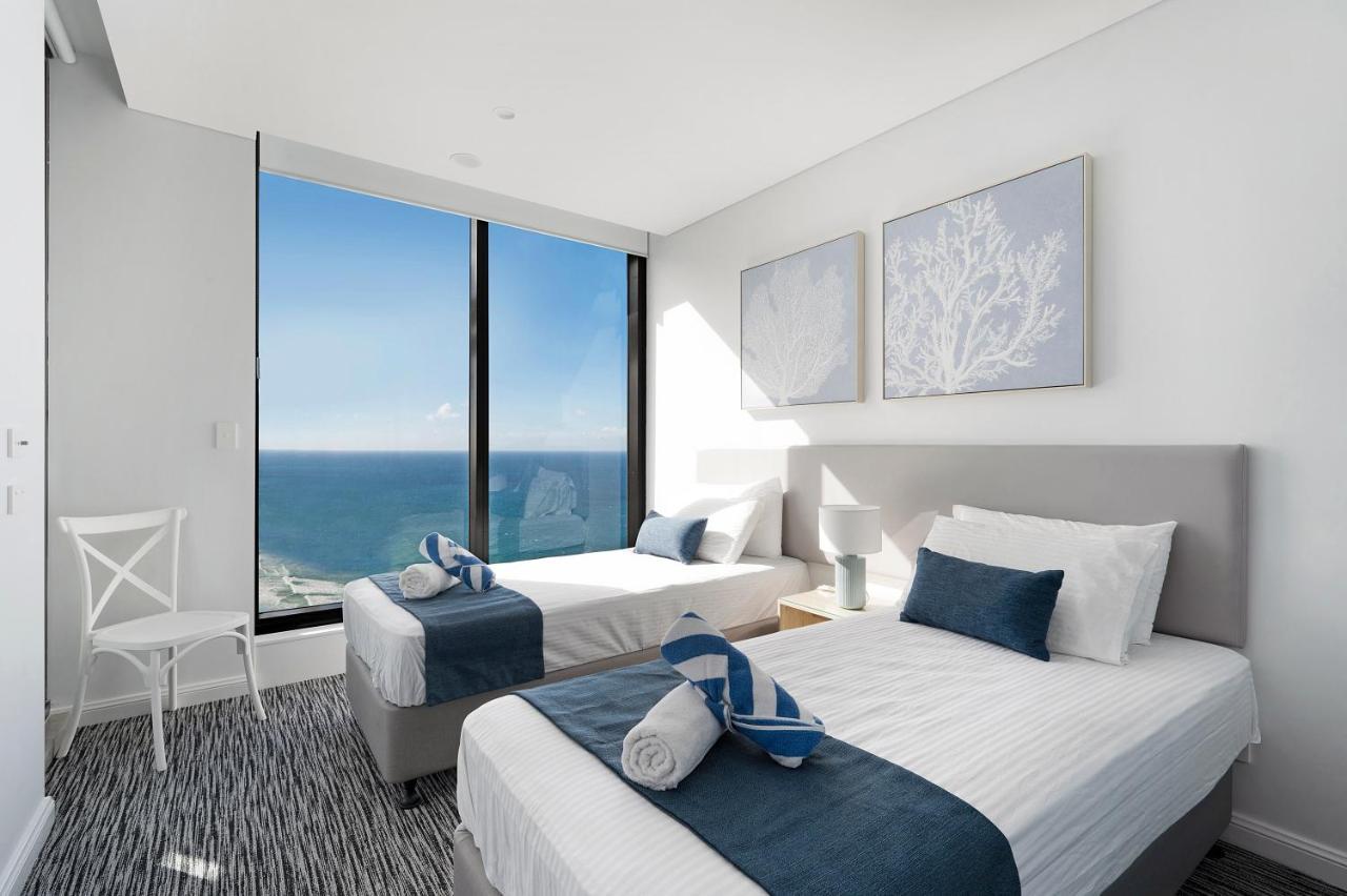 Sea View Beachfront Apartment In Surfers Gold Coast Exterior foto