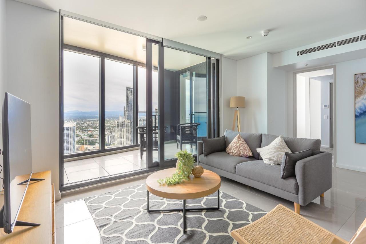 Sea View Beachfront Apartment In Surfers Gold Coast Exterior foto